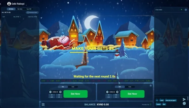 Cách chơi Christmas Crash tại Sunwin