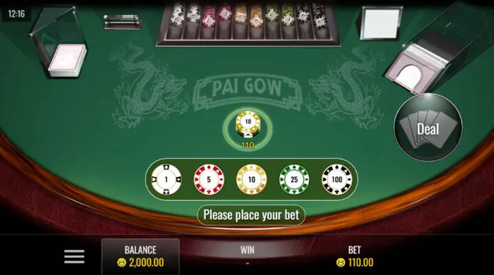 Thông tin chung về game bài Pai Gow