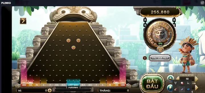 Trò chơi Plinko chơi vui có thưởng lớn